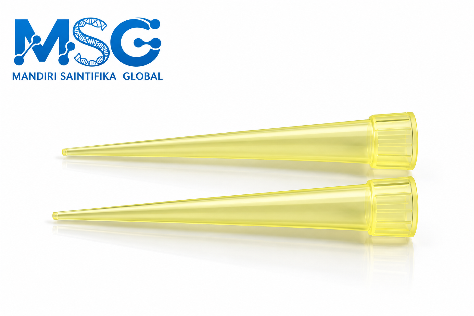 NKPT-200H-B2 – Pipette Tips 200 µL, Yellow, Non-Sterile