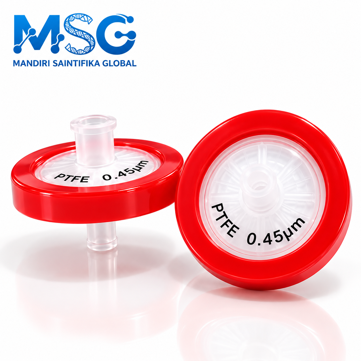 NKSF-PT-2545S - Syringe Filter, Hydrophobic PTFE, 25 mm, 0.45um, non sterile