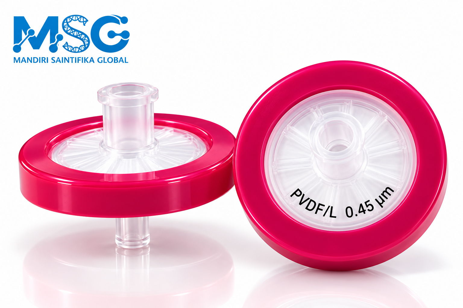 NKSF-PV-2545Q -  Syringe Filter, Hydrophilic PVDF, 25 mm, 0.45 µm